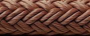 Seachoice 39941 Double Braid Nylon Dock Line - Burgundy 3/8" x 20´