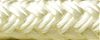 Seachoice 40121 Double Braid Nylon Dock Line - White 1/2" x 20´