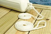 Seachoice 40921 Brd Fender Lines White 3/8X6´