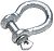 Seachoice 43051 Anchor Shackle Galv 1/4 2/PK