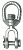 Seachoice 43610 Jaw & Eye Swivel Hdg 5/16"