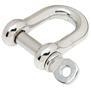 Seachoice 44591 D Shackles SS 1/4IN