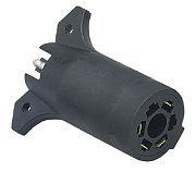 Seachoice 50-58051 ADAPTER,7WAY RV Styl To 4 Flat