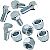 Seachoice 51911 1/2-20 Lug Nuts