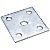 Seachoice 55051 Medium Duty Axle U-BOLT Plate - 1-3/4" & 2"