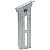 Seachoice 55350 13" Swivel Bolster Bracket