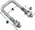 Seachoice 57220 Sq U 7/16 14X 3 1/16X2 13/16 B