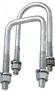 Seachoice 57341 Galvanized Square U-BOLT 7-7/8"
