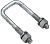 Seachoice 57450 Sq U 1/2 13X3 1/16X4 5/16 Bulk