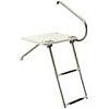 Seachoice 71201 Universal Swim Platform With Under Mount Telescoping Ladder - 2 Steps