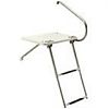 Seachoice 71211 Universal Swim Platform With under Mount Telescoping Ladder - 3 Steps
