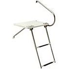Seachoice 71211 Universal Swim Platform With under Mount Telescoping Ladder - 3 Steps