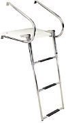 Seachoice 71361 Universal Swim Platform W/ Top Mount Ladder - 3 Steps