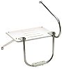 Seachoice 71501 Poly Swim Platform - White - One Wraparound Rail