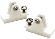 Seachoice 76281 Deck Hinge with Slide Lock White