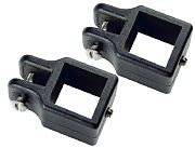 Seachoice 76361 Jaw Slide 1 Square Black