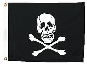 Seachoice 78251 Jolly Roger Flag 12X18