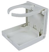 Seachoice 79451 White Adjustable Drink Holder