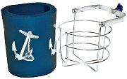 Seachoice 79471 Chrome Brass Drink Holder