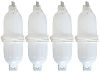 Seachoice DE78161S 4PK Fndr Kit 4.5X16 Twneye Wht
