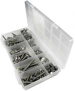 Seachoice KP5577SC Kit 226 PC SS Tapping & M/S