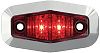 Seachoice MCL13RTRSSC Mini Sealed LED Marker Red