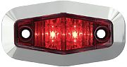 Seachoice MCL13RTRSSC Mini Sealed LED Marker Red