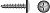 Seachoice MP3221SC #10 X 3 Phil Pan T/S 4/BG