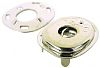 Seachoice MP7244SC Eyeletscket with Clinchplate 2/BG