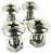 Seachoice MP9709SC 1/4 20 Lscnceplate Ms&Nut 4/BG