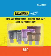 Seachoice SC11387 5PC Low Amp Atc Blade Fuses
