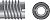 Seachoice SC32989 1/4 20 Thrd Ins 316 SS 25/BG