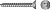 Seachoice SC3665 #8X1 1/4 Sqr Flt Sms SS 100/BG