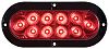 Seachoice STL78RKSCH LED Sealed Tail Light 6" Oval