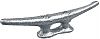 Seadog 040108 Galvanized Cleat 8 Inch