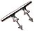 Seadog 044206 Cleat 6IN Open Base with Stud Mt.