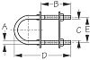 Seadog 0802531 U-Bolt - Stainless Steel
