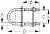 Seadog 0802531 U-Bolt - Stainless Steel