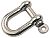 Seadog 147008 D Shackle Cast SS 5/16
