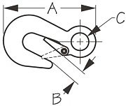 Seadog 1558221 Galvanized Forged Steel Utilit