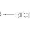 Seadog 2017501 Door Hinge SS  1PR/CD