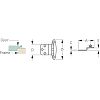 Seadog 2019141 Semi-Concealed Hinge