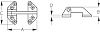 Seadog 2052851 Long Reach Hatch Hinge