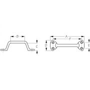 Seadog 2223551 Lift Handle - 6"