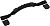 Seadog 227462-1 Blk Nylon Webbing Handle 10"