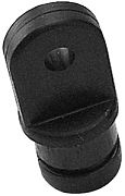 Seadog 2731751 Top Fittings - Black Nylon 3/4"