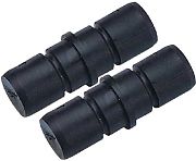 Seadog 273300-1 Tube Connector Black 1 Pr/Cd