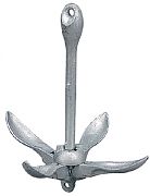Seadog 318003 Galvanized Folding Anchor 3LBS