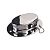 Seadog 322070 Deck Pipe Chr Brass,w/Chain