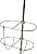 Seadog 327361-1 Rl Mnt SS Fnder Holder DUAL11"